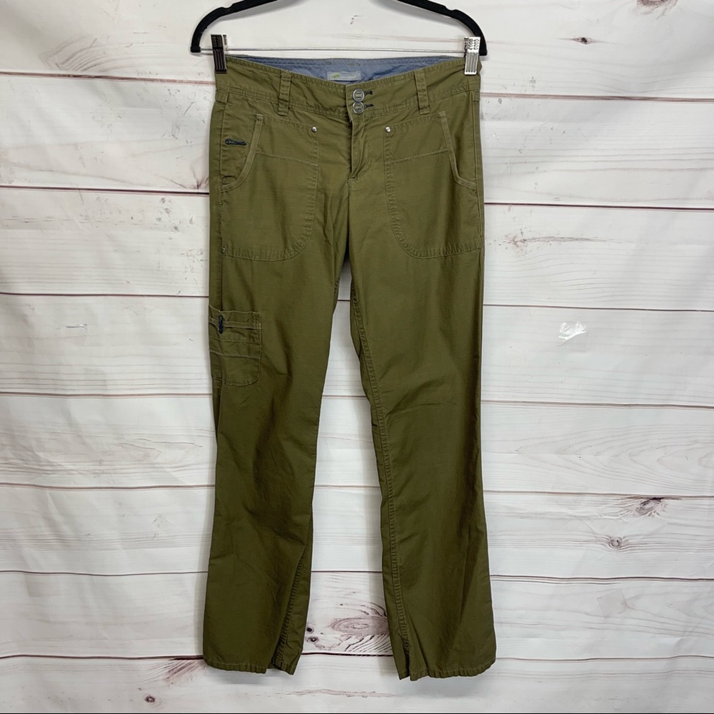 Toad&Co Olive Green Straight Leg Pants